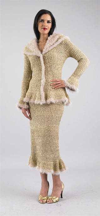 Knits by Milan - Double Collar Knit Outfit