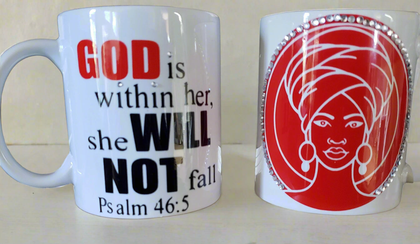 Mug - She will not Fall - Item CUP210045