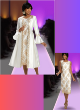 Load image into Gallery viewer, Donna Vinci Couture - 2PC. Dress/Jacket - Style 5795- Fall Collection
