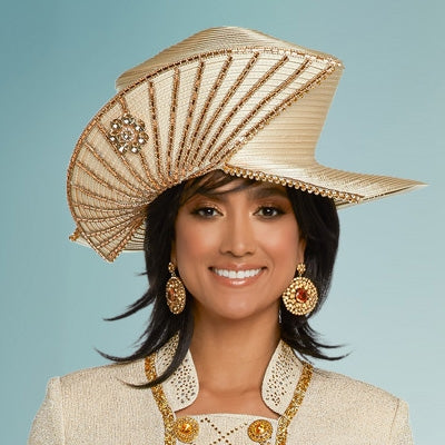 Donna Vinci Fan-shape Hat