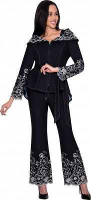 Denim Sport - Denim 2pc Pant Suit
