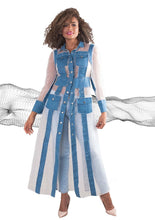 Load image into Gallery viewer, For Her - Dress - Denim Like

