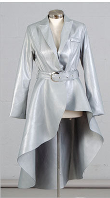 Faux Leather Jacket - High-low - Fall Collection