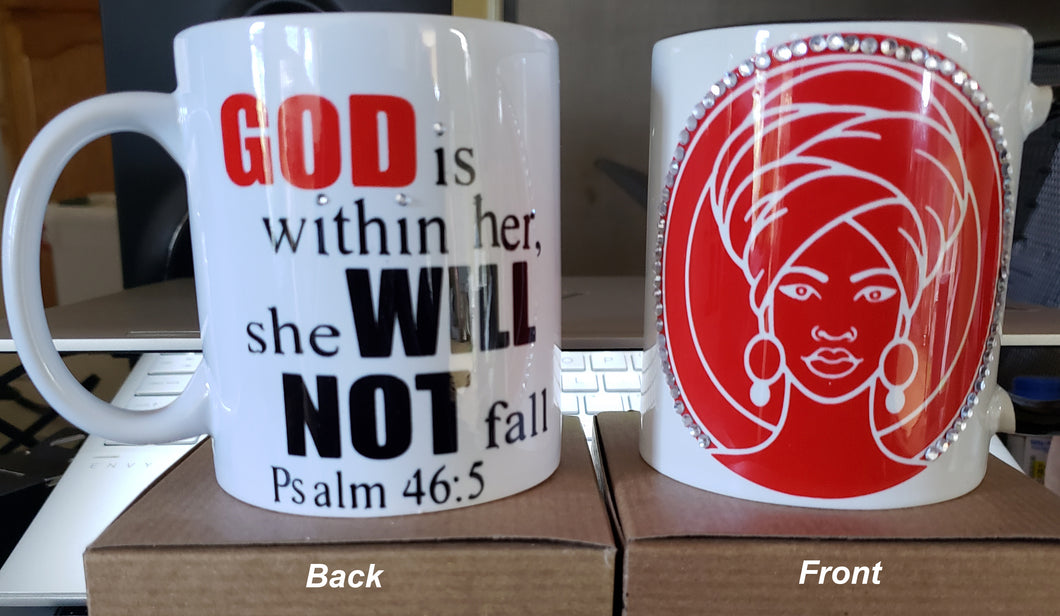 Mug - She will not Fall - Item CUP210045