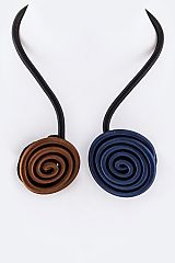 Vortex Tipped Flex Wire Necklace