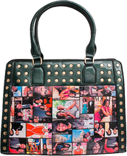 Load image into Gallery viewer, Michelle Obama Studded Satchel - PUR-MZ200018
