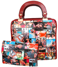 Load image into Gallery viewer, Michelle Obama Satchel with Small Clutch Pouch - Handbag - Item PUR-MZ200019
