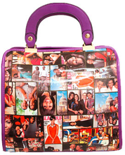 Load image into Gallery viewer, Michelle Obama Satchel with Small Clutch Pouch - Handbag
