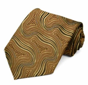 Caramel Brown Necktie